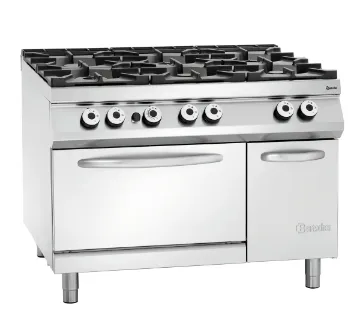 Picture of Bartscher Gas stove, 6BR, gsO 2/1GN, NS