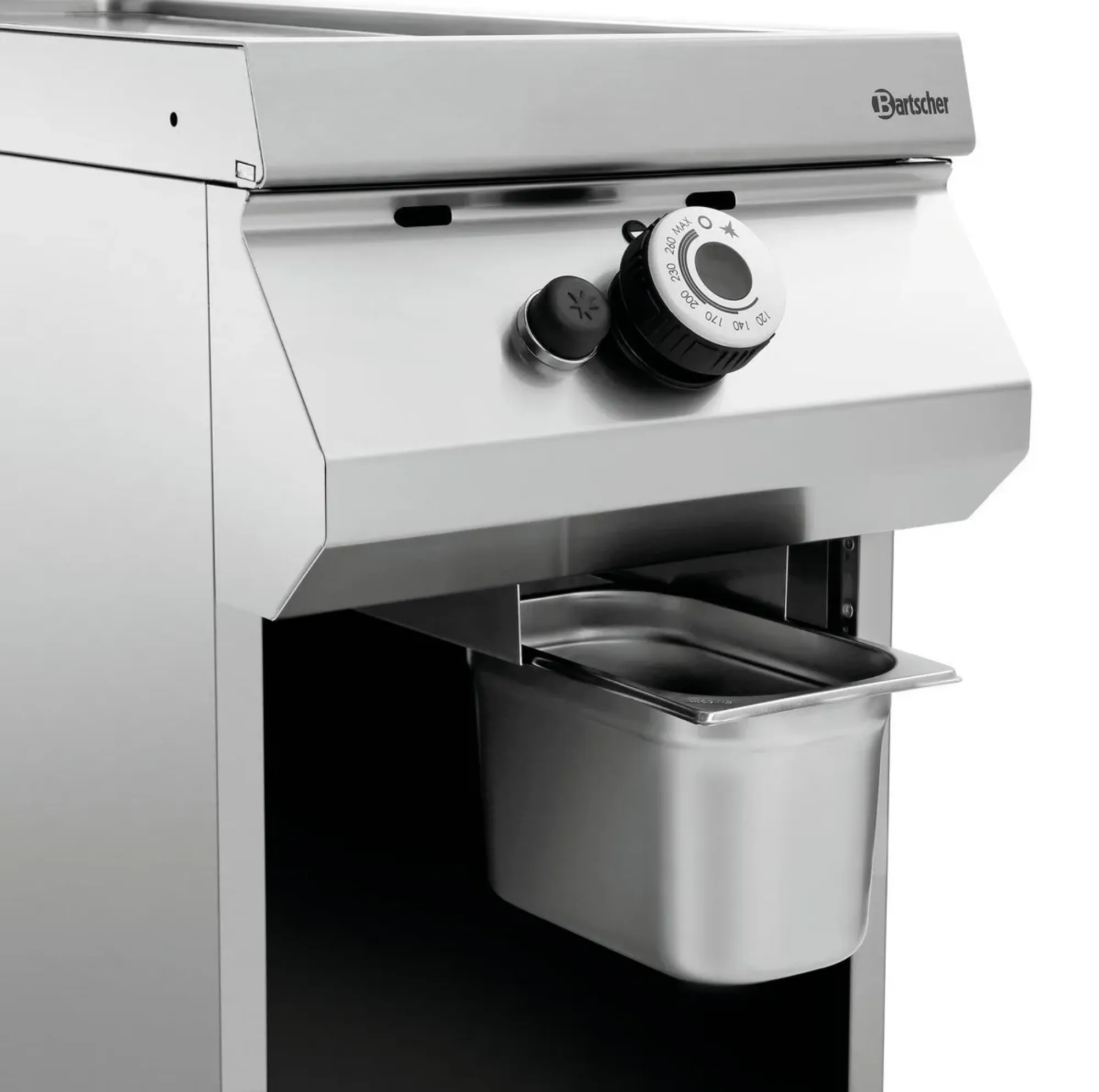 Picture of Bartscher Gas griddle plate, smooth, OBU