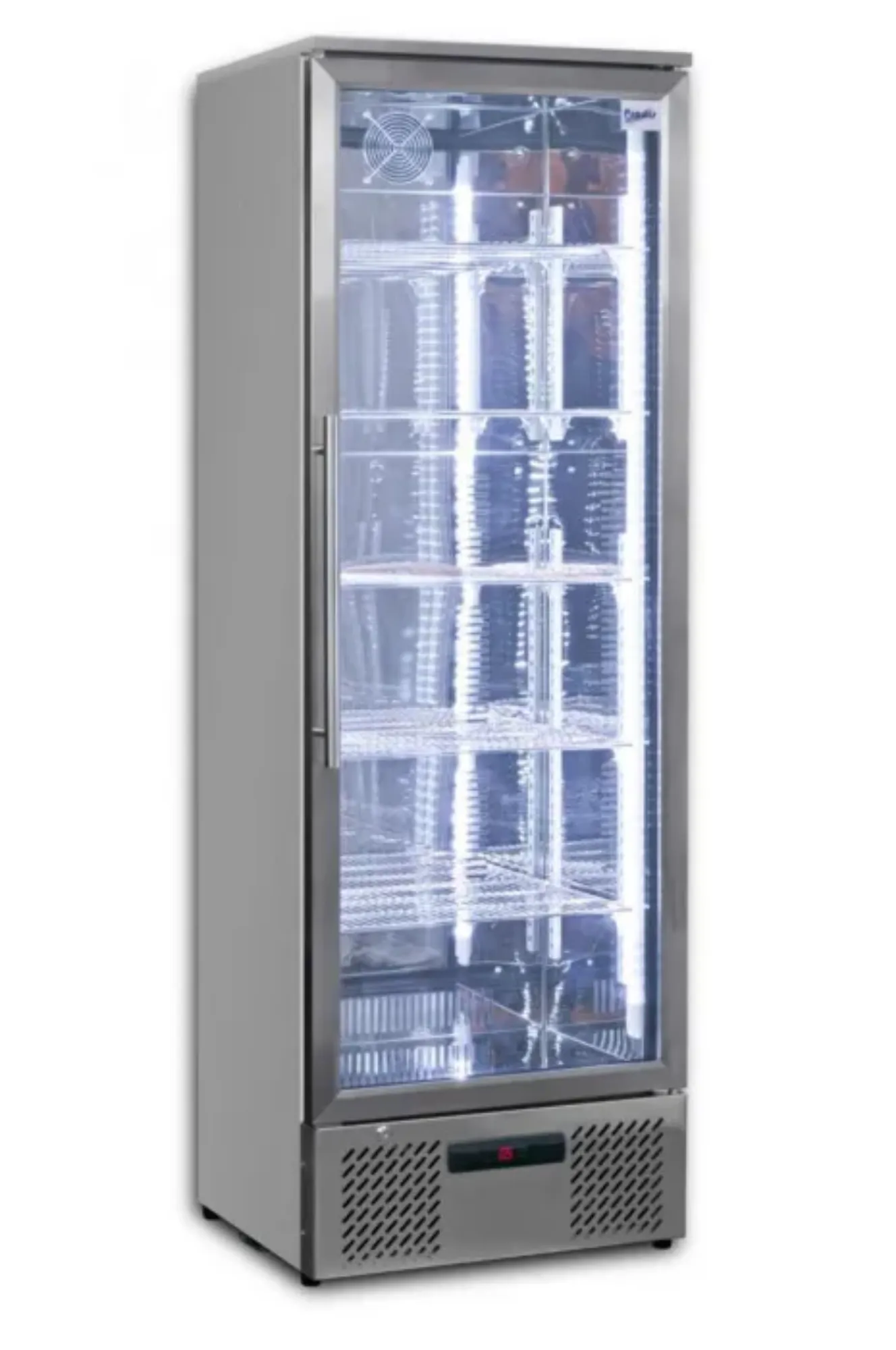 Picture of Economy Ecomy NT10ST-HC Upright Display Bottle Cooler 340 Litres - NT10ST-HC