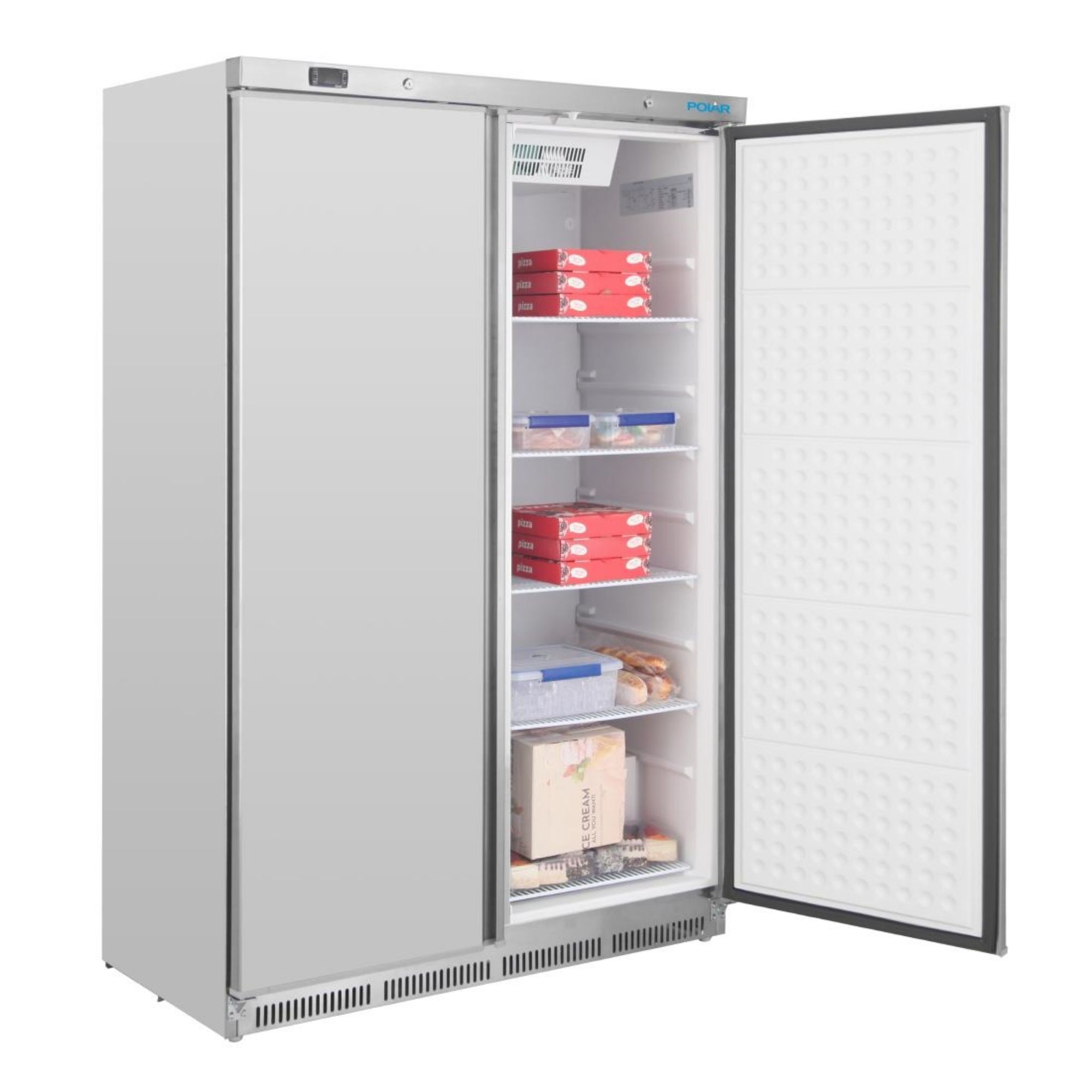 Picture of Polar C-Series Double Door Freezer Stainless Steel