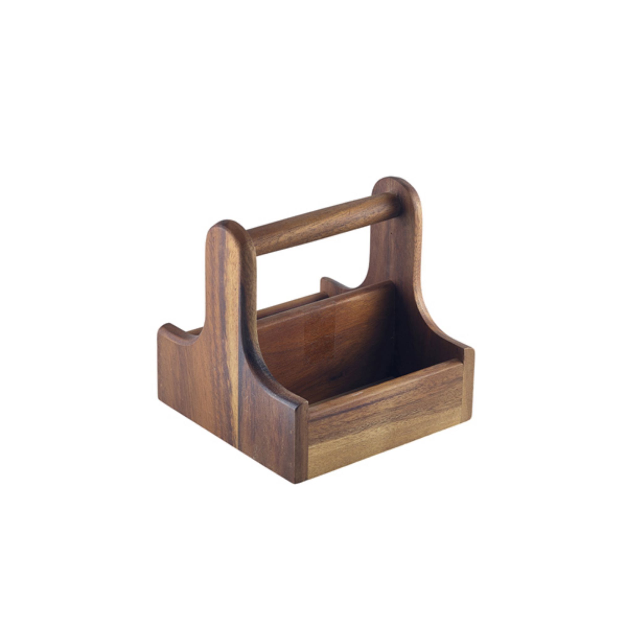 Picture of Small Dark Wood Table Caddy - DWTC-S