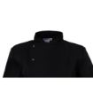 Picture of Whites Ladies Fitted Chef Jacket Black Size XS - BA110-XS