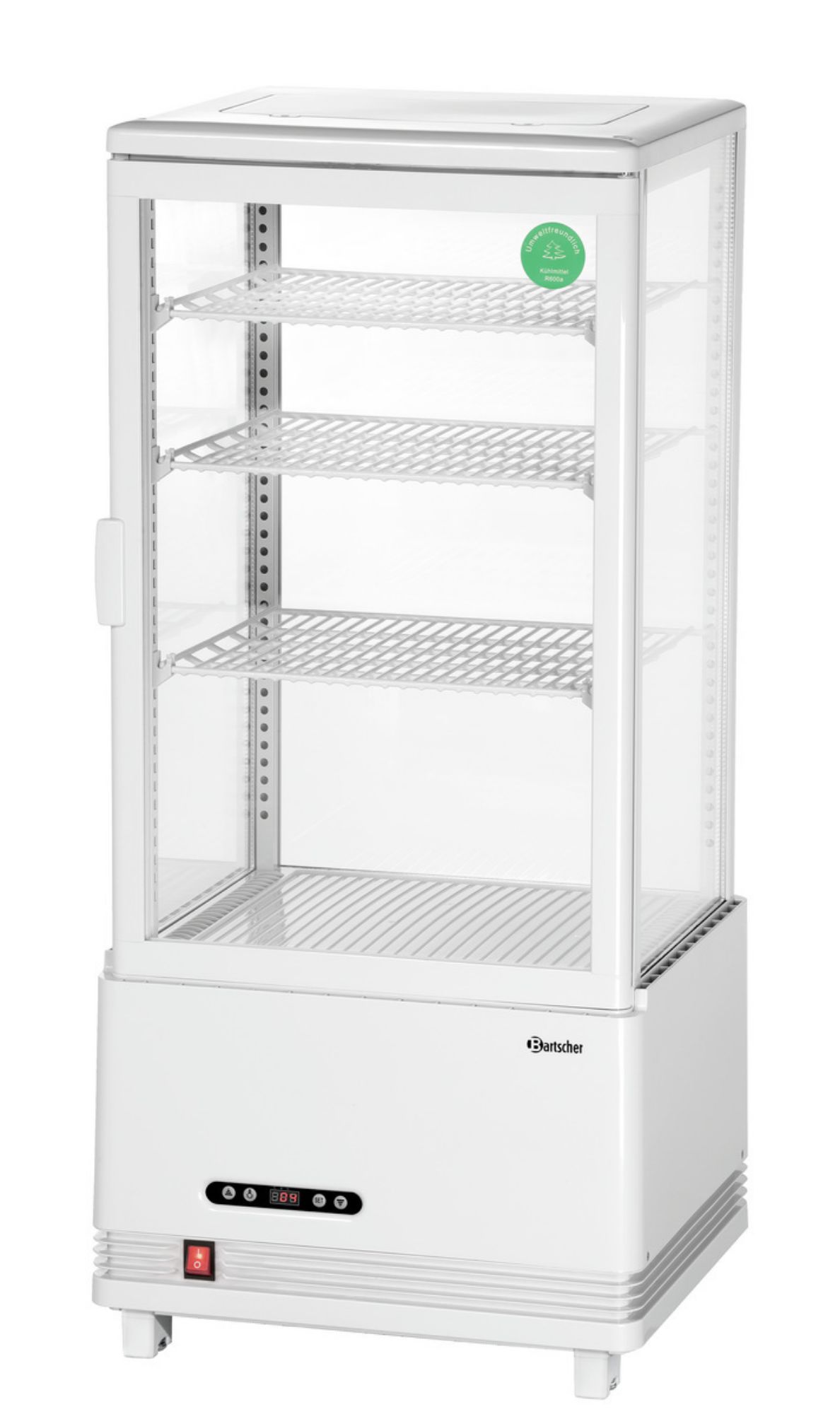 Picture of Bartscher Mini refrigerated showcase 78L-WE/L