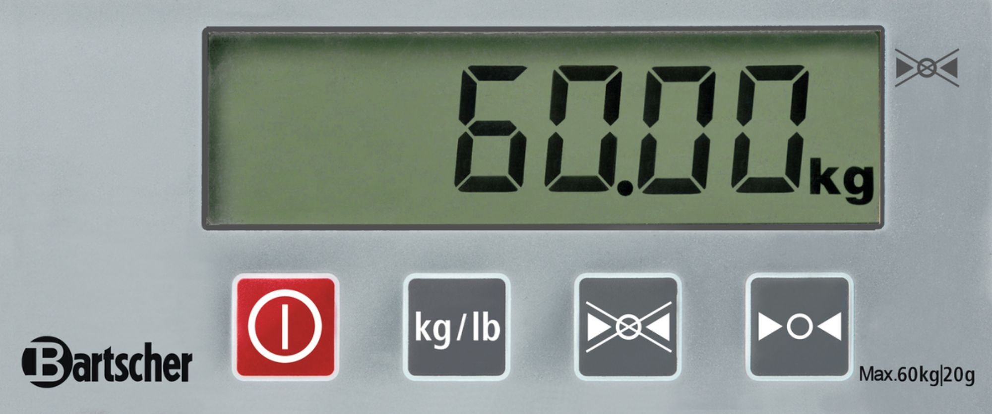 Picture of Bartscher Digital scale, 60kg, 20g