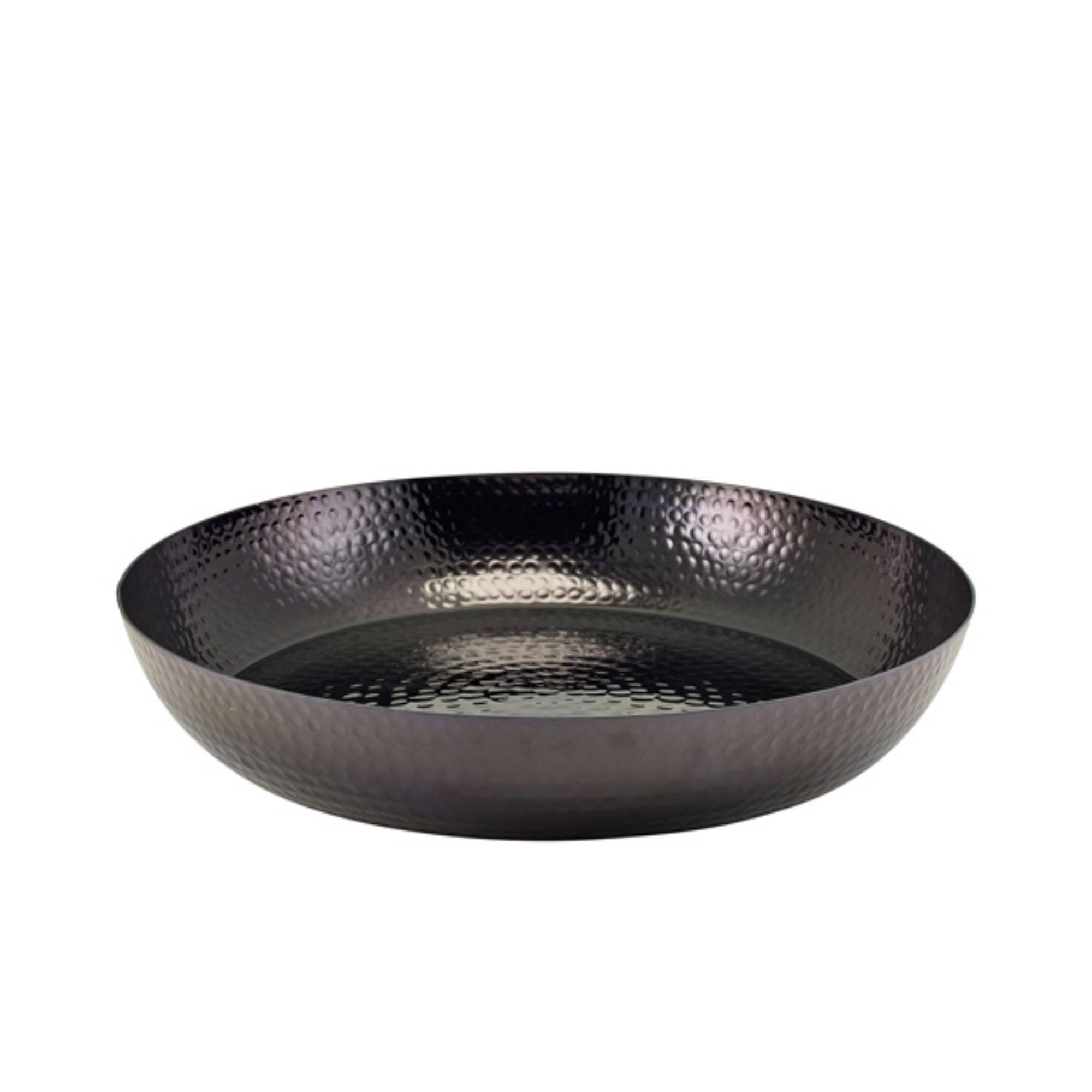 Picture of GenWare Black Hammered Aluminium Platter 44cm - SPH44BK