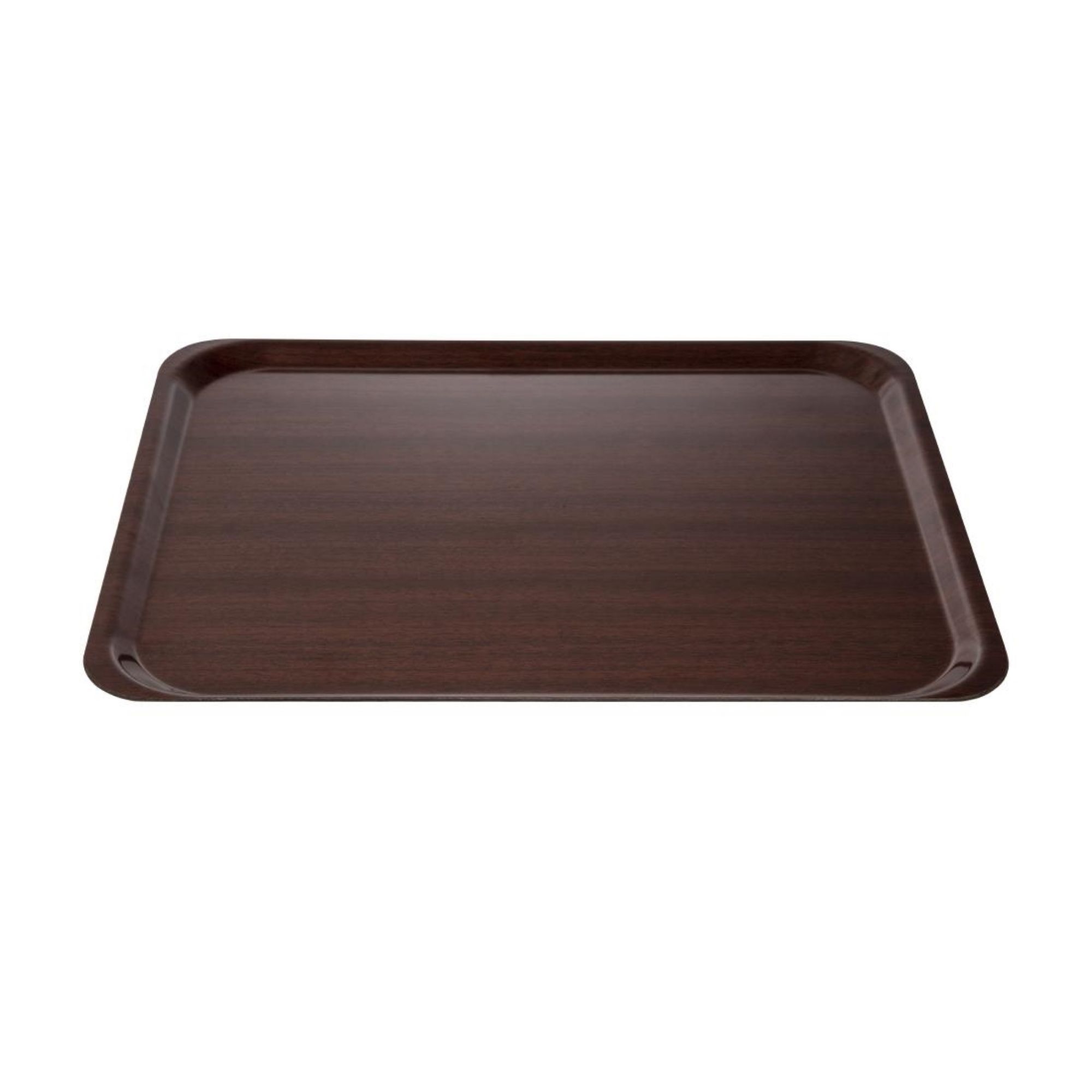 Picture of Cambro Capri Laminate Canteen Tray Mahogany 460mm - U417
