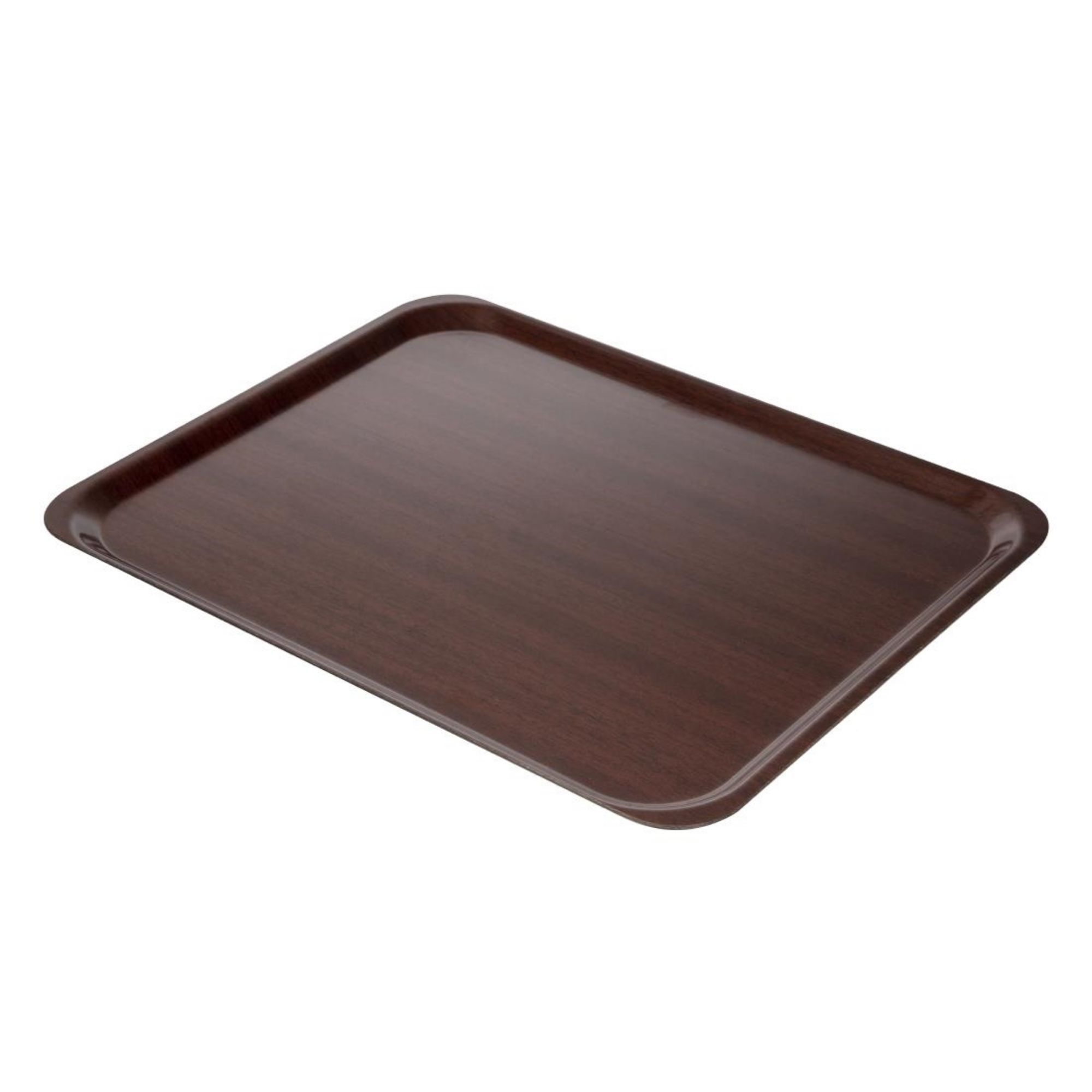 Picture of Cambro Capri Laminate Canteen Tray Mahogany 460mm