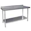 Picture of Vogue Stainless Steel Prep Table with Upstand 1800mm - T383