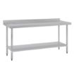 Picture of Vogue Stainless Steel Prep Table with Upstand 1800mm - T383