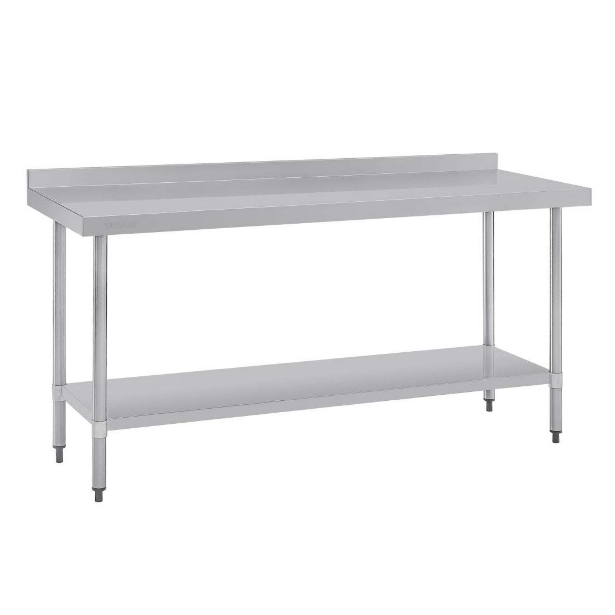 Picture of Vogue Stainless Steel Prep Table with Upstand 1800mm