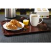 Picture of Cambro Capri Laminate Canteen Tray Mahogany 460mm - U417