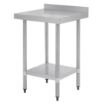 Picture of Vogue Stainless Steel Prep Table with Upstand 600mm - T379