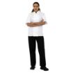 Picture of Whites Boston Unisex Short Sleeve Chefs Jacket White S - SA821