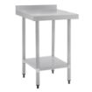 Picture of Vogue Stainless Steel Prep Table with Upstand 600mm - T379