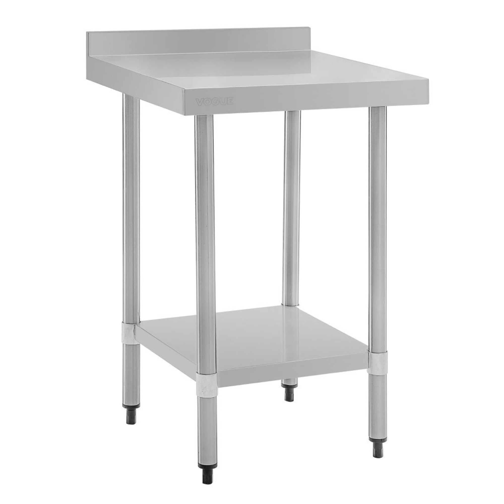 Picture of Vogue Stainless Steel Prep Table with Upstand 600mm