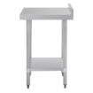 Picture of Vogue Stainless Steel Prep Table with Upstand 600mm - T379