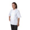 Picture of Whites Boston Unisex Short Sleeve Chefs Jacket White S - SA821
