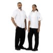 Picture of Whites Boston Unisex Short Sleeve Chefs Jacket White Medium (5 Pack) - SA822