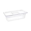 Picture of Vogue Polycarbonate 1/3 Gastronorm Container 100mm Clear - U233