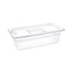 Picture of Vogue Polycarbonate 1/3 Gastronorm Container 100mm Clear - U233