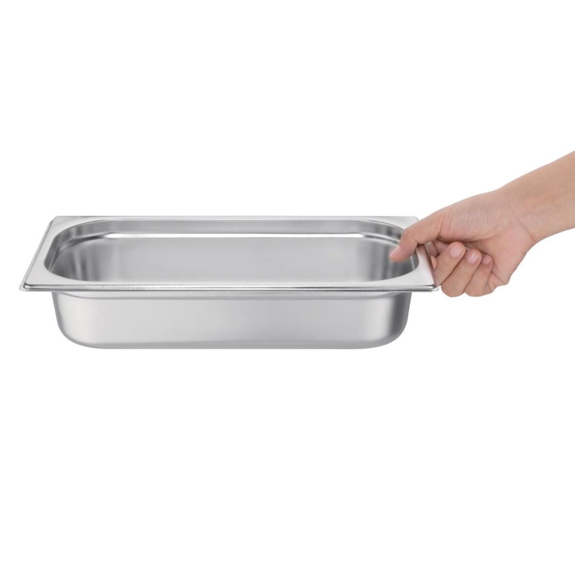 Picture of Vogue Stainless Steel 1/3 Gastronorm Tray 65mm