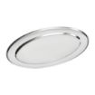 Picture of Olympia Stainless Steel Oval Serving Tray 550mm - K368