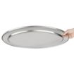 Picture of Olympia Stainless Steel Oval Serving Tray 550mm - K368