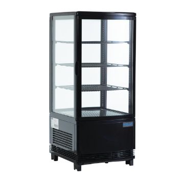 Picture of Polar C-Series Energy Efficient  Display Fridge Black 68Ltr