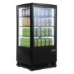 Picture of Polar C-Series Energy Efficient  Display Fridge Black 68Ltr - CX577