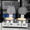 Picture of Buffalo Double Round Belgian Waffle Maker - CJ533