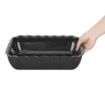 Picture of Olympia Kristallon Large Salad Crock - Black - HY800