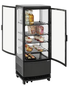 Picture of Bartscher Mini cooler 98L2T black