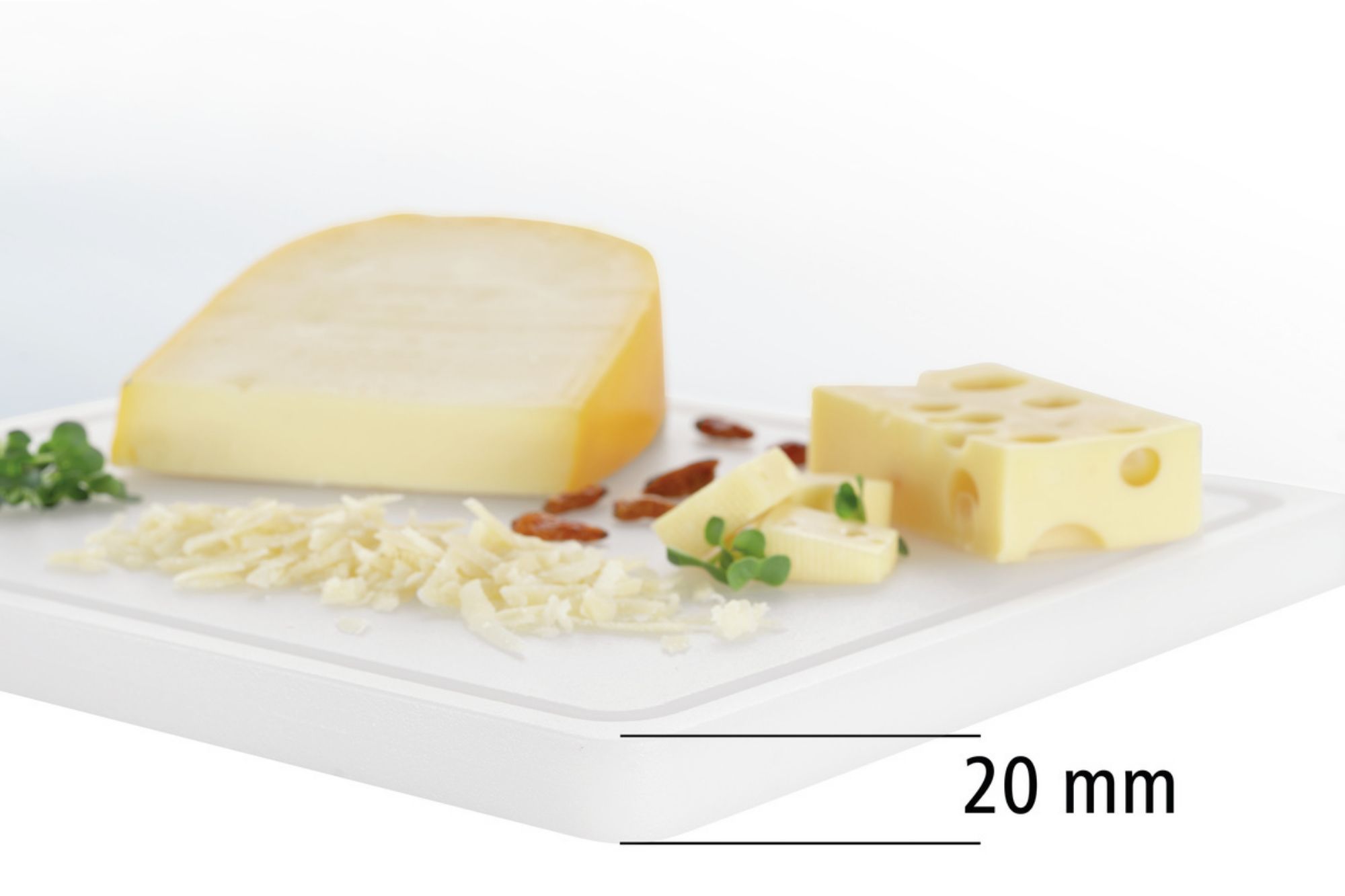 Picture of Bartscher Cutting board PRO 32x26 W-R