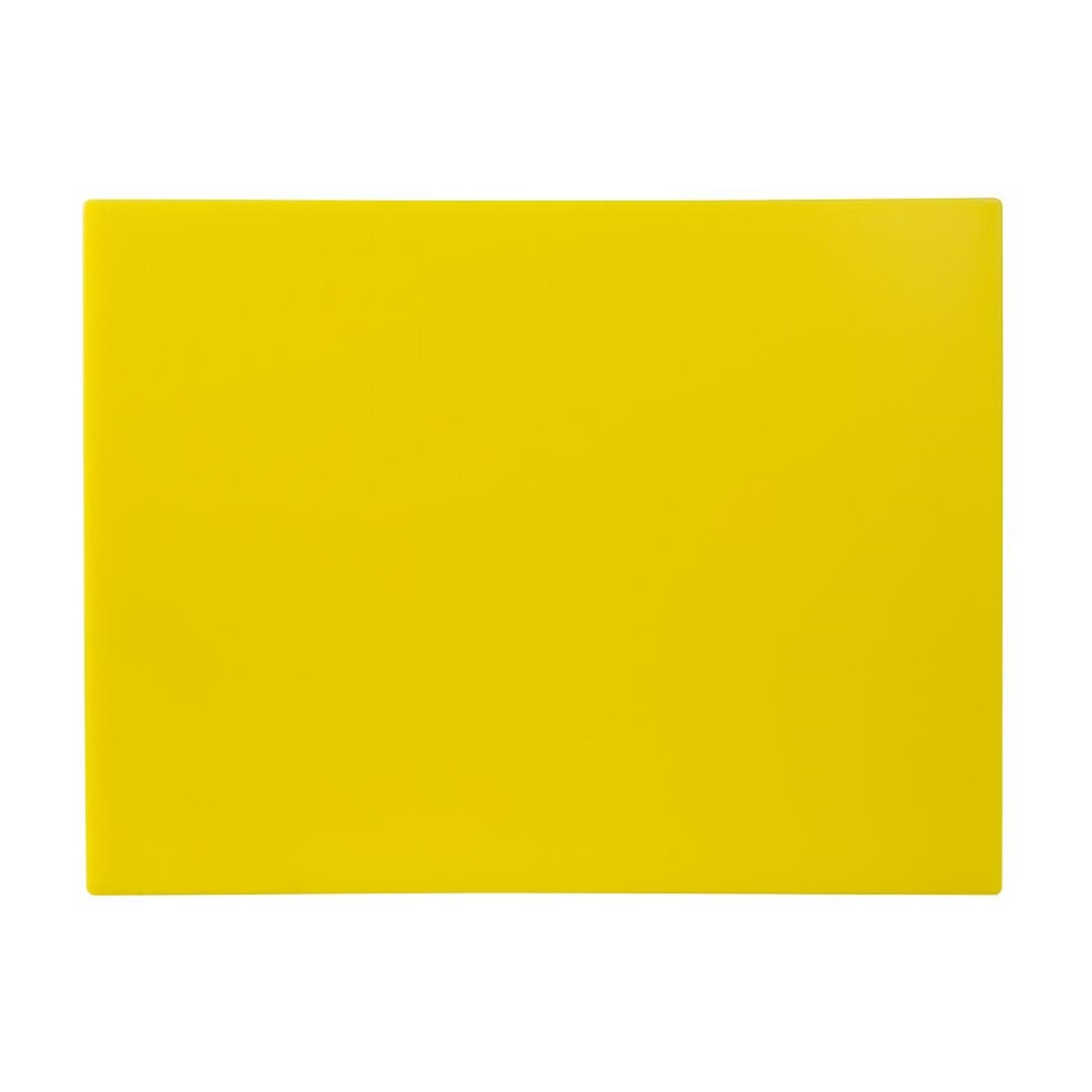 Picture of Hygiplas Low Density Yellow Chopping Board Large 600x450x10mm