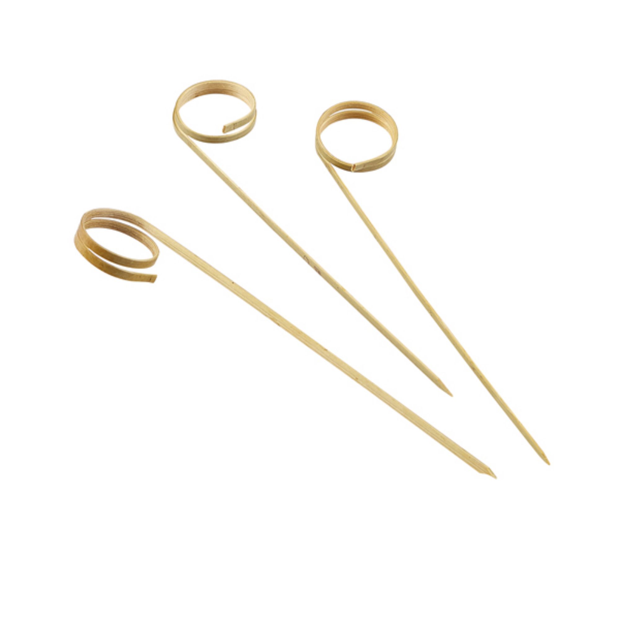 Picture of Bamboo Ring Skewers 12cm/ 4.75" (100pcs) - BMBRS12