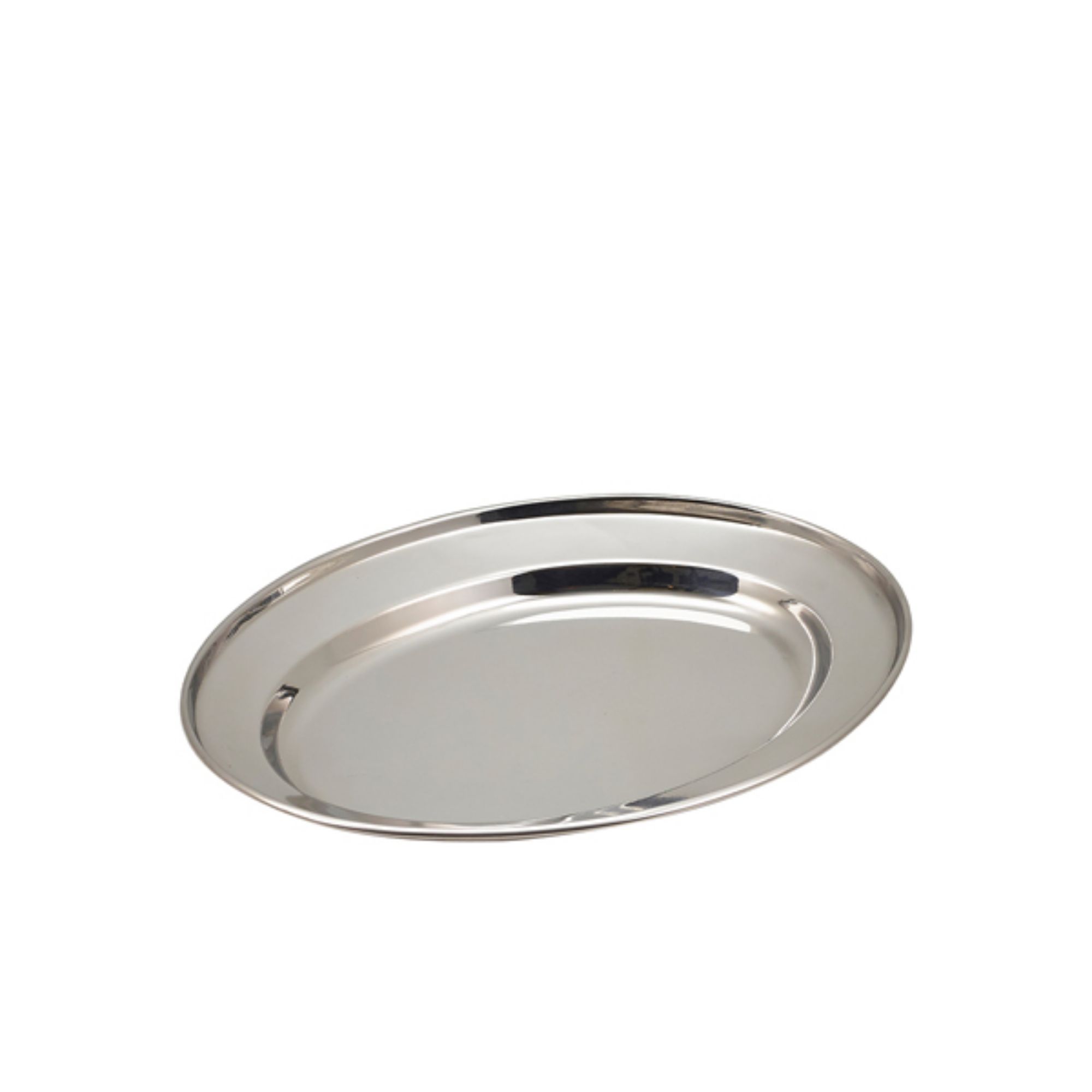 Picture of GenWare Stainless Steel Oval Flat 25.5cm/ 10" - 1265