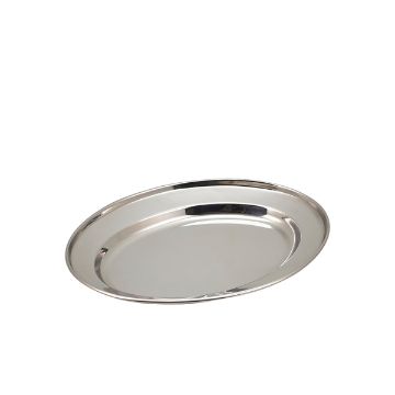 Picture of GenWare Stainless Steel Oval Flat 25.5cm/ 10"