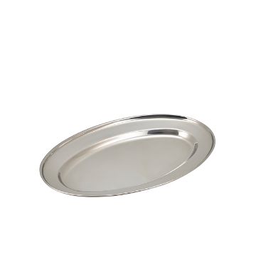 Picture of GenWare Stainless Steel Oval Flat 30cm/ 12"