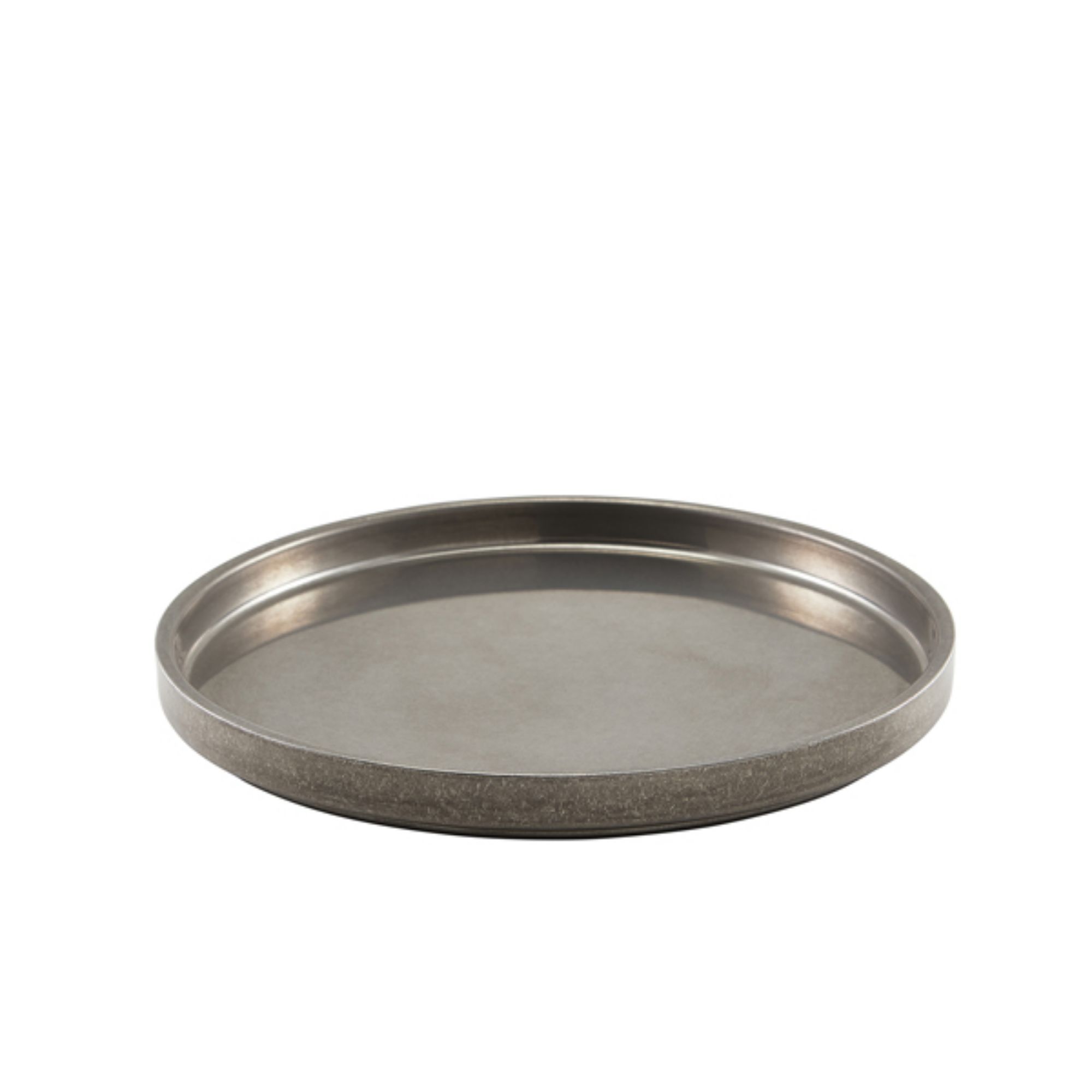 Picture of GenWare Vintage Steel Presentation Plate 26.5cm - Pack of 6 - SPR26V