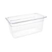 Picture of Vogue Polycarbonate 1/3 Gastronorm Container 150mm Clear - U234