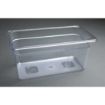 Picture of Vogue Polycarbonate 1/3 Gastronorm Container 150mm Clear - U234