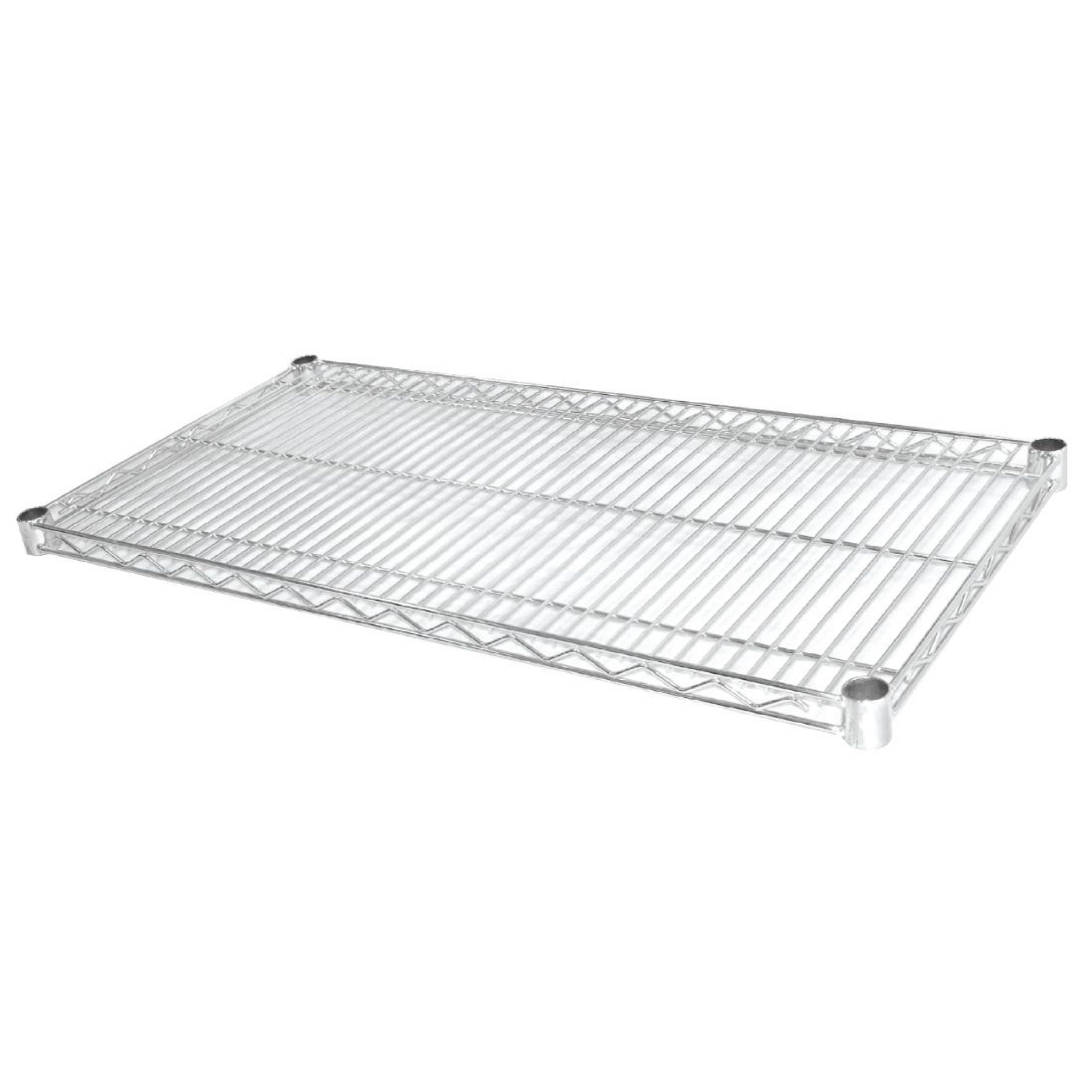 Picture of Vogue Chrome Wire Shelves 1220x610mm (2 pack) - U893