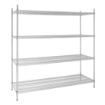 Picture of Vogue 4 Tier Wire Shelving Kit 1830x610mm - U259
