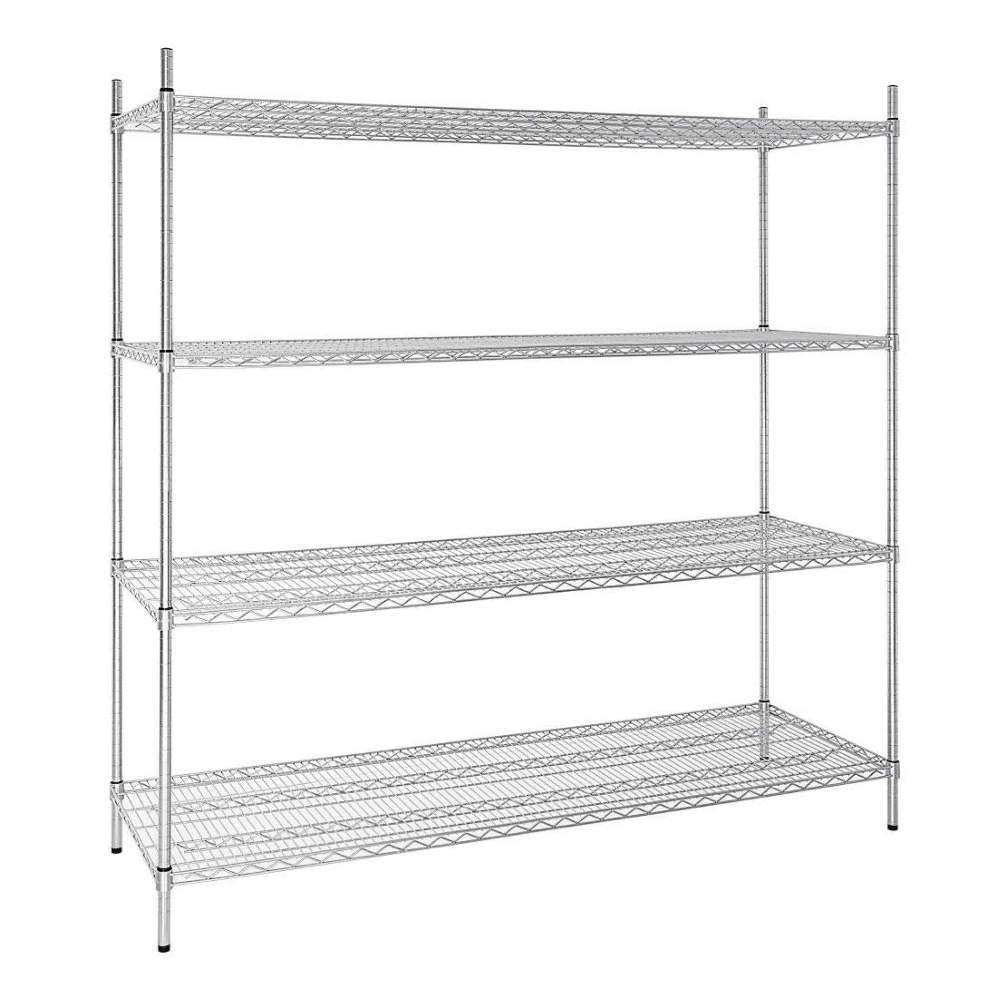 Picture of Vogue 4 Tier Wire Shelving Kit 1830x610mm - U259
