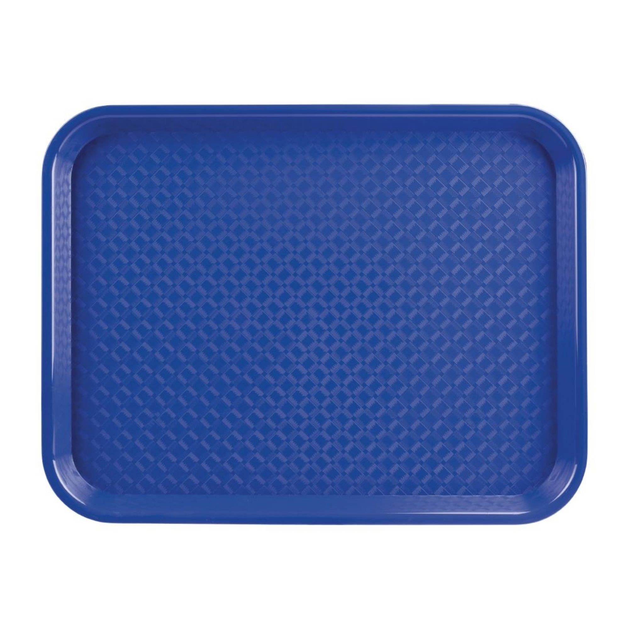 Picture of Olympia Kristallon Polypropylene Fast Food Tray Blue Medium 415mm - P506