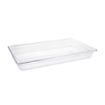 Picture of Vogue Polycarbonate 1/1 Gastronorm Container 65mm Clear - U224