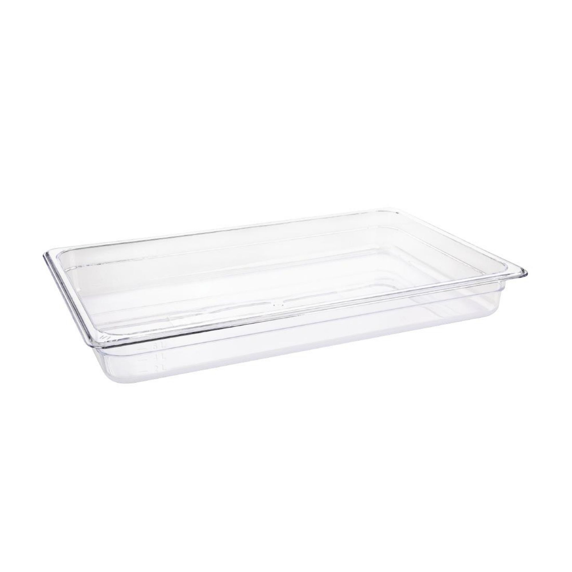 Picture of Vogue Polycarbonate 1/1 Gastronorm Container 65mm Clear - U224