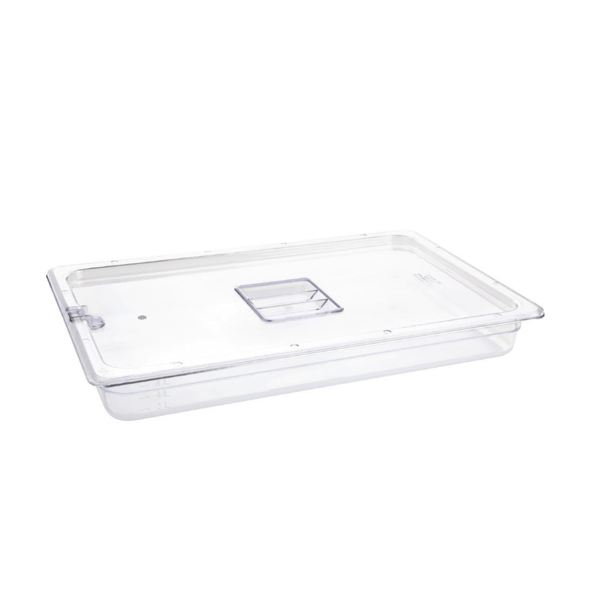 Picture of Vogue Polycarbonate 1/1 Gastronorm Container 65mm Clear
