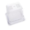 Picture of Vogue Polycarbonate 1/6 Gastronorm Container 150mm Clear - U241