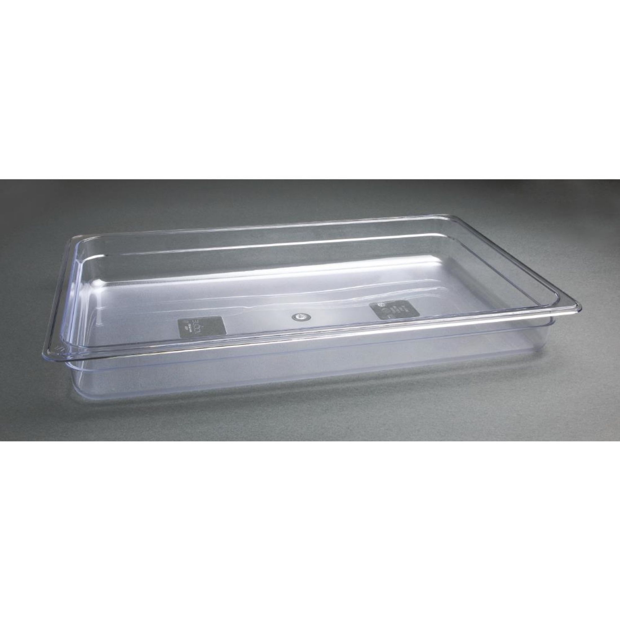 Picture of Vogue Polycarbonate 1/1 Gastronorm Container 65mm Clear